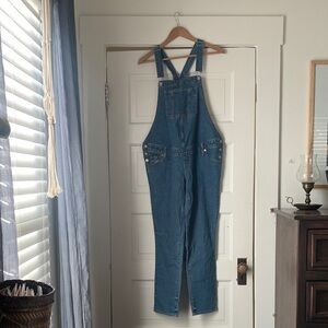 Isabel Maternity by Ingrid & Isabel Blue Denim Jumpsuit